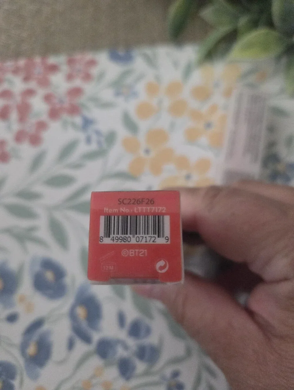 The Crème Shop BT21 Universtain Lip Tint — Red